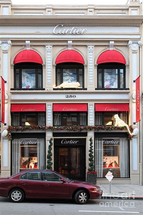 cartier storefront.